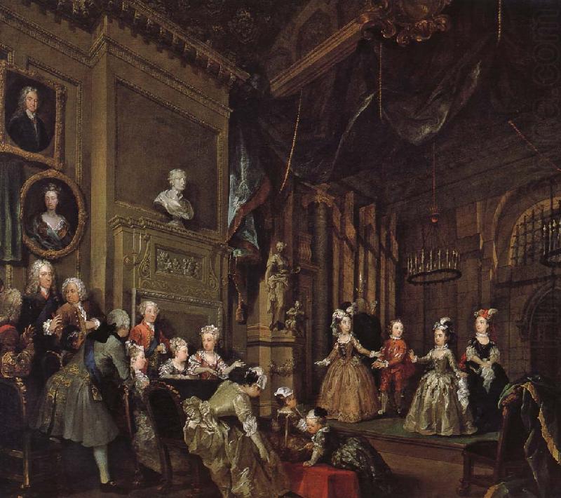 William Hogarth Spanish performances china oil painting image